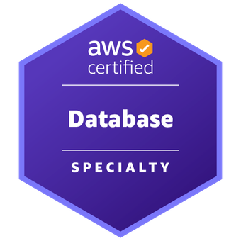 AWS Certified Database – Specialty badge