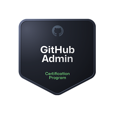 GitHub Fundamentals – Administration Basics badge